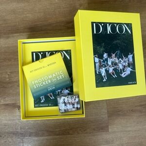 Seventeen D'ICON Yellow Photomatic Sticker Set